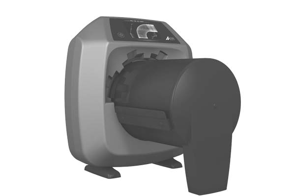 Computed radiography imaging plate scanner