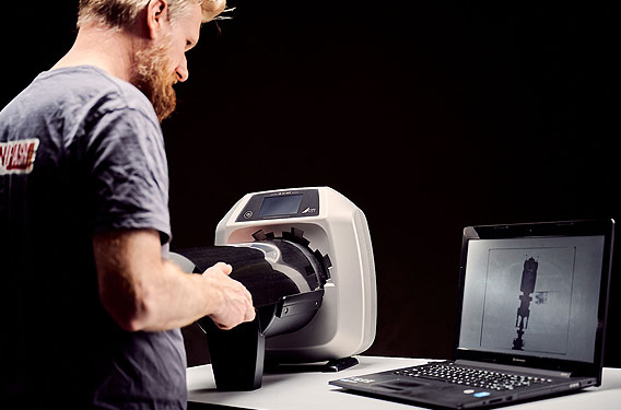 Computed Radiography Scanner for flash X-ray applications