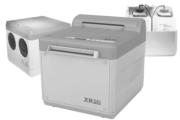 XR 24 NDT automatic X-ray film processor